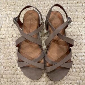 Gentle Souls Suede Sandal